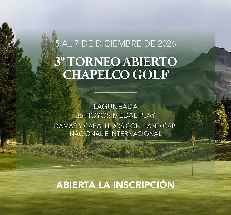 3ra. Edición del Abierto Chapelco