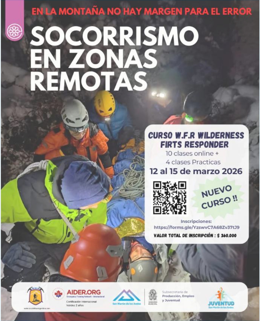 Curso de Primeros Auxilios en Lugares Remotos