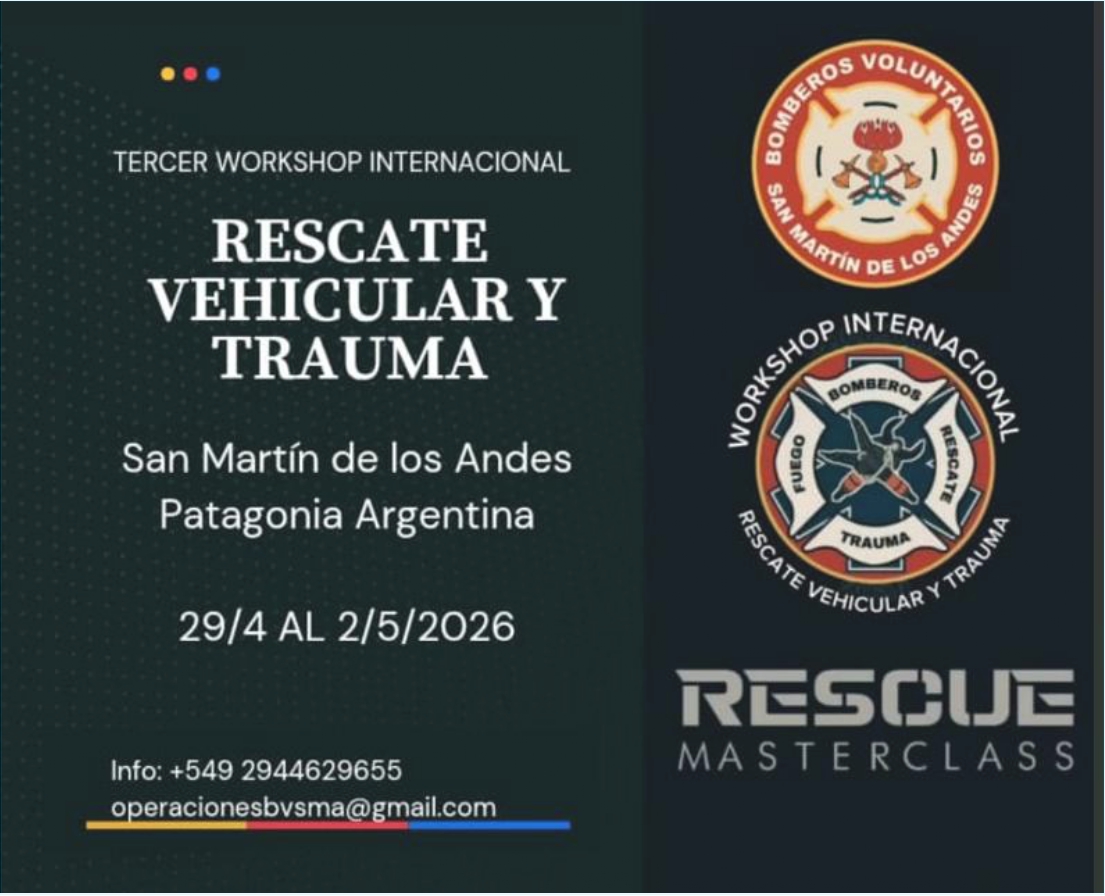 3º Workshop Internacional de Rescate Vehicular y Trauma