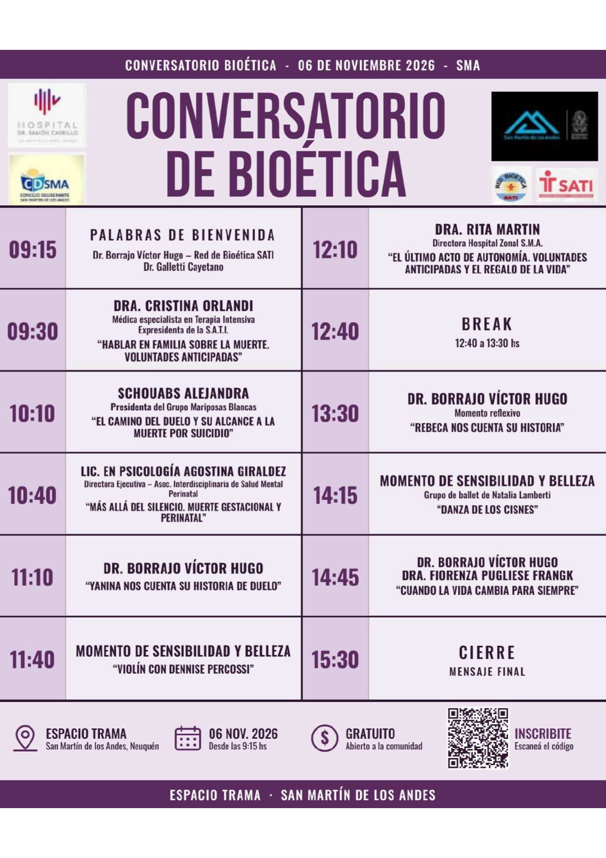 Conversatorio de Bioética