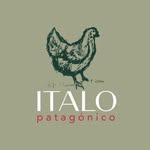Italo Patagonico - Muestra un lodo con la figura de un animal y el nombre del restaurante