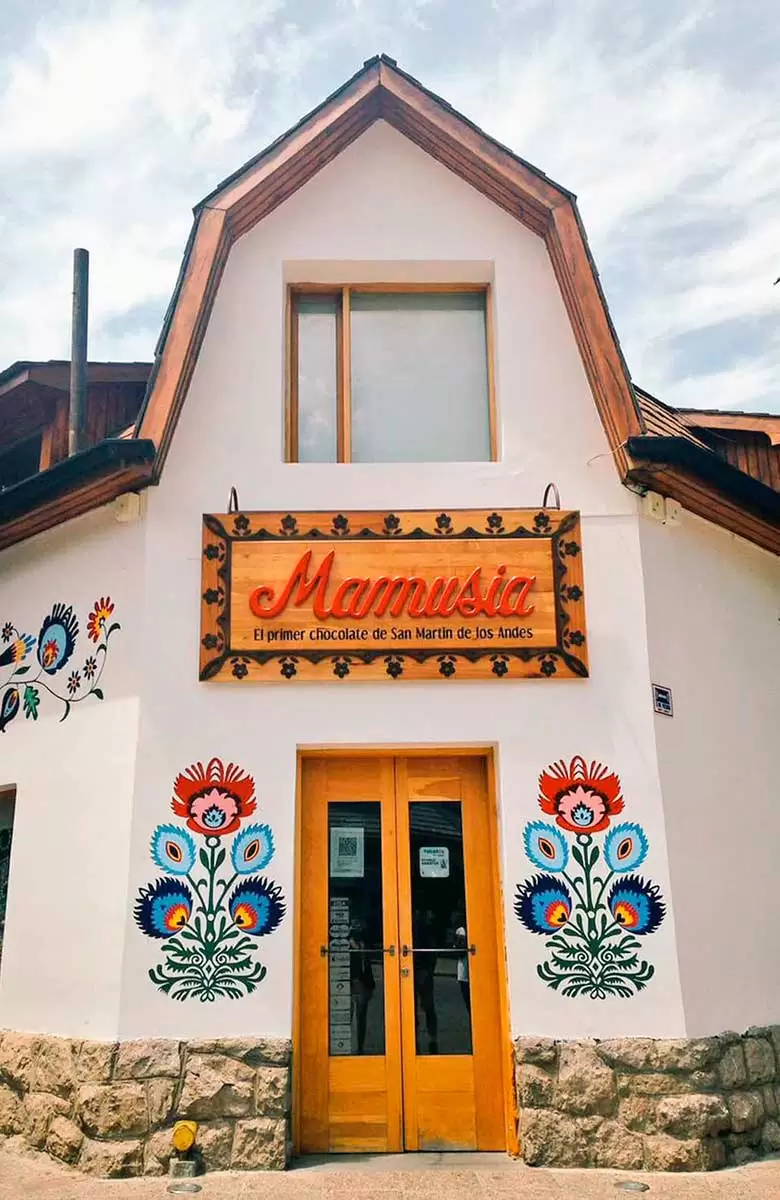 Heladería Mamusia - Fachada del local de la chocolatería Mamusia